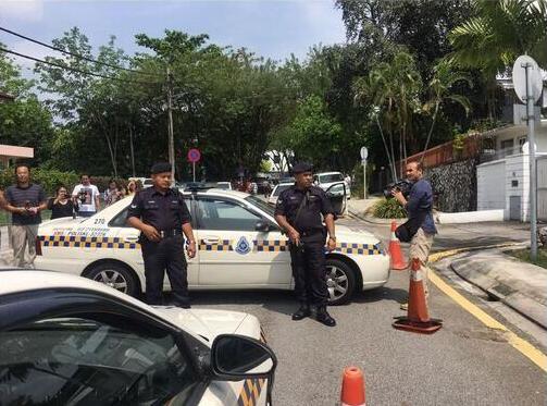 外交风波升级！朝驻马来西亚大使馆拉起了警戒线