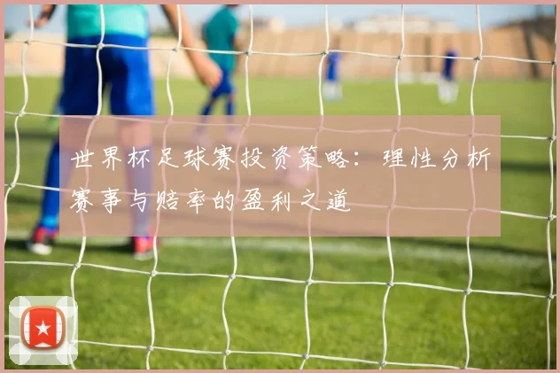 世界杯足球赛投资策略：理性分析赛事与赔率的盈利之道